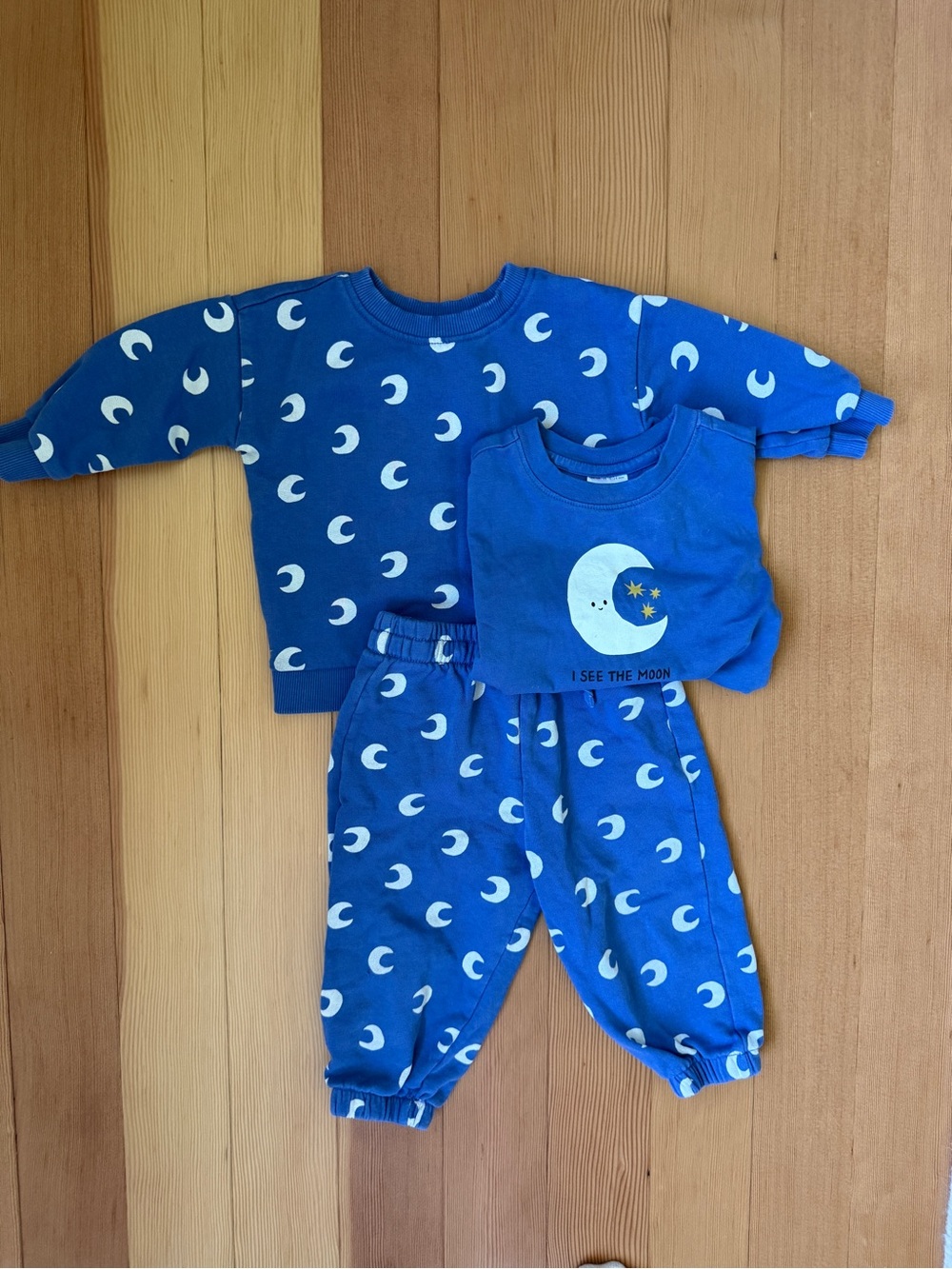Hanna Andersson Blue Moon 3 piece set